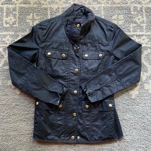 Black JCrew Field Jacket size XXS EUC